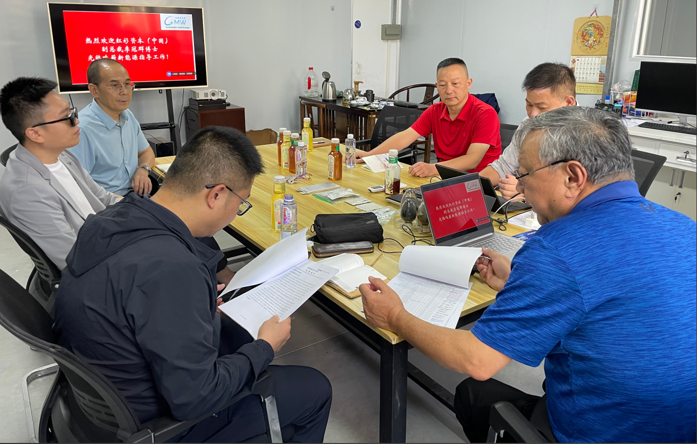 红杉资本李冠群副总裁考察博融项目一